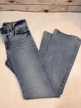 Kut from the Kloth Ana High Rise Blue Flare Jeans